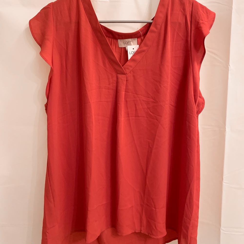 Flowy Shoulder Pink Blouse!